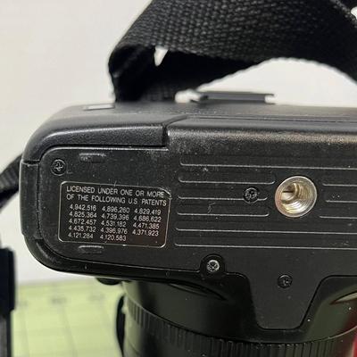 Canon EOS Rebel X - Film Camera with Vivitar Flash