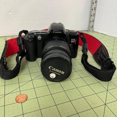 Canon EOS Rebel X - Film Camera with Vivitar Flash