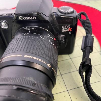 Canon EOS Rebel X - Film Camera with Vivitar Flash