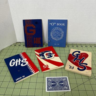 1951- 1953 Granite Highschool Handbooks & 1949-50 Olympus Jr High