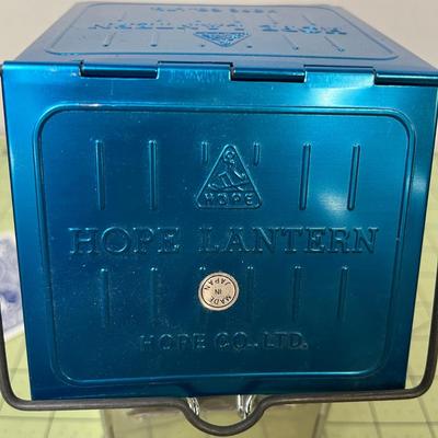 Vintage Hope Lantern Portable Camping Outdoor Foldable Candle Lantern