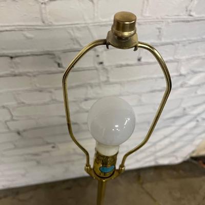 Brass Floor Lamp without Shade