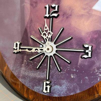 Vintage Kitten Wooden Wall Clock