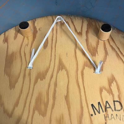 Vintage Kitten Wooden Wall Clock