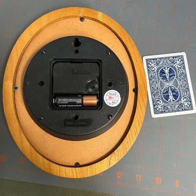 Analog Wooden Wall Clock