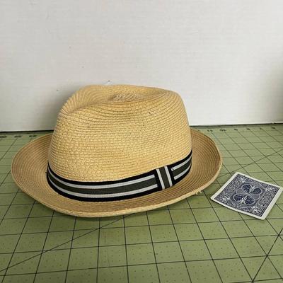 Natural Fiber Hat - Size M/L
