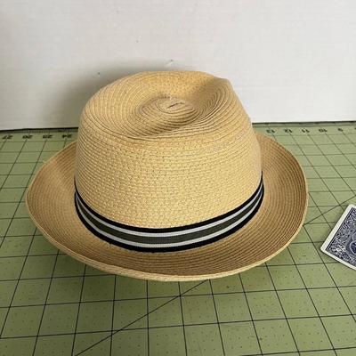 Natural Fiber Hat - Size M/L