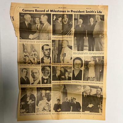 Vintage Salt Lake Telegram - April 5, 1951