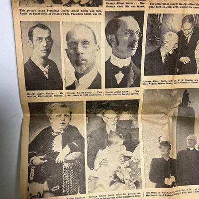 Vintage Salt Lake Telegram - April 5, 1951