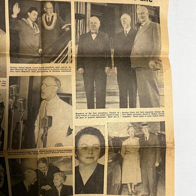 Vintage Salt Lake Telegram - April 5, 1951