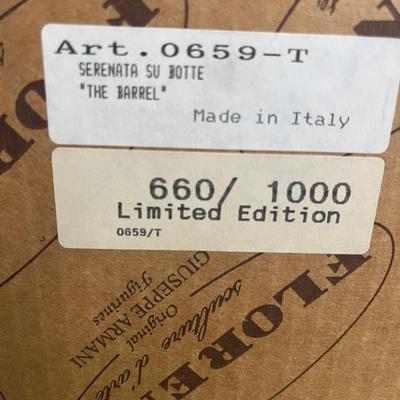 Limited Edition Florence Giuseppe Armani Figurine - 1973 Italy