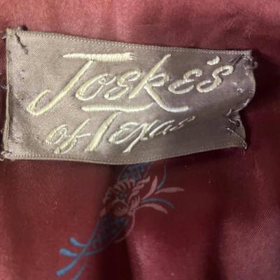 Joske's of Texas Faux Fur Coat - no listed size approximately a ladies medium
