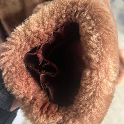 Joske's of Texas Faux Fur Coat - no listed size approximately a ladies medium