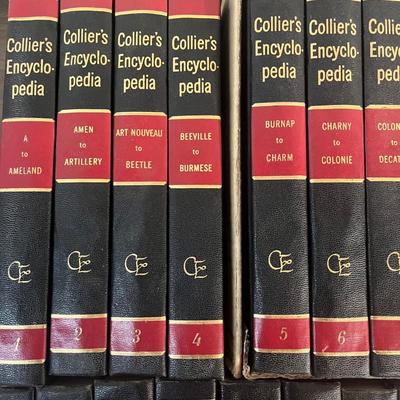 Collier's Encyclopedia Set