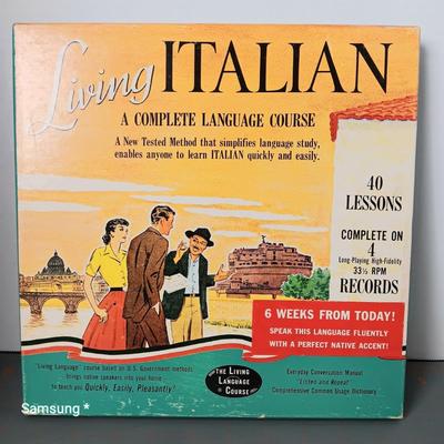 Living Italian - A Complete Language Course Records
