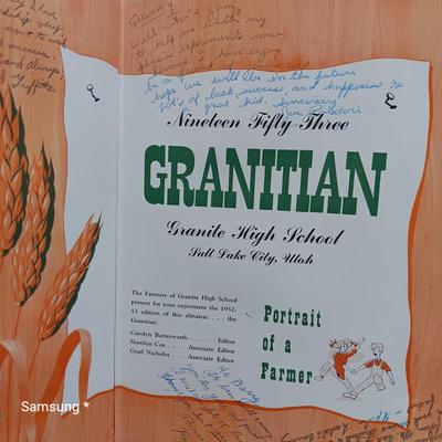 1953 Granitian - Granite High School Yearbook