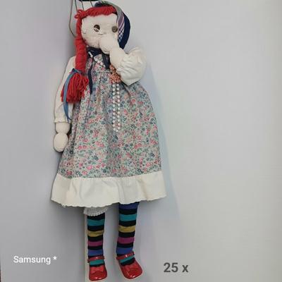 Raggedy Doll, Dragonfly Thermostat, Basket