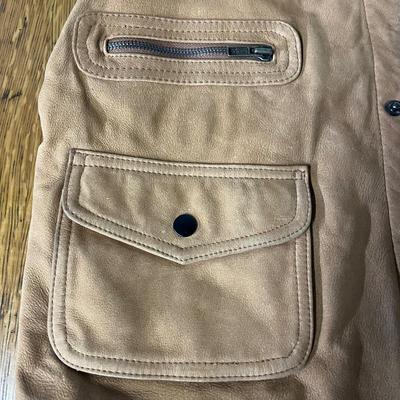 Orvis Leather Vest - Size Large great condition