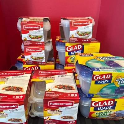 Lot 209 food storage containers