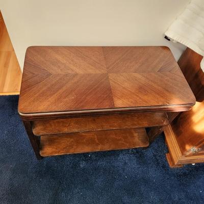 Vintage 3 Tier Side Table 25x13x23"H