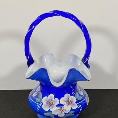 LOT 5J: Fenton Cobalt Ruffled Collection - 95th Year Celebration and More