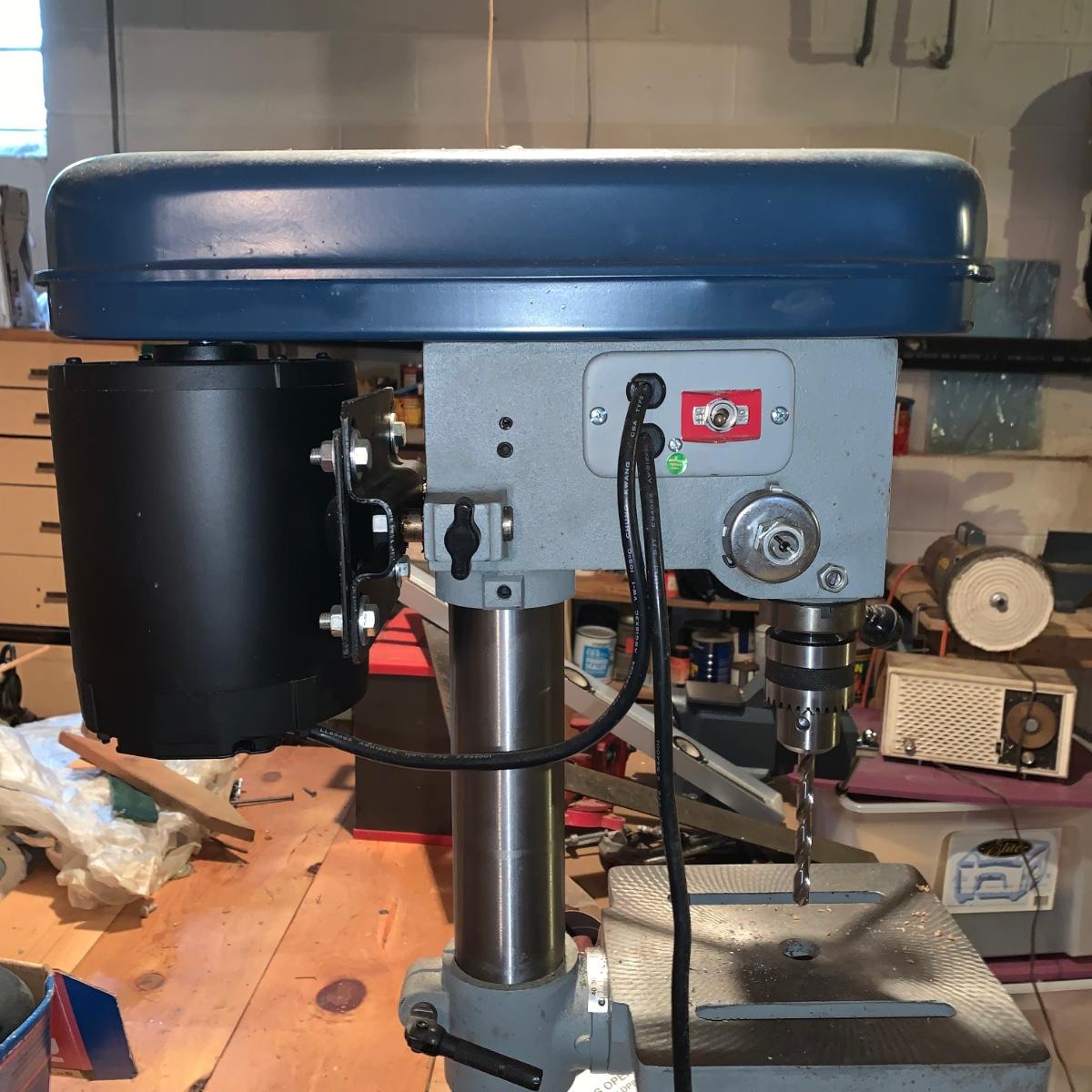 LOT 161R Ryobi Drill Tabletop Drill Press & More