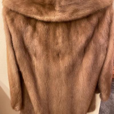 Vintage M.M. Cohn fur coat