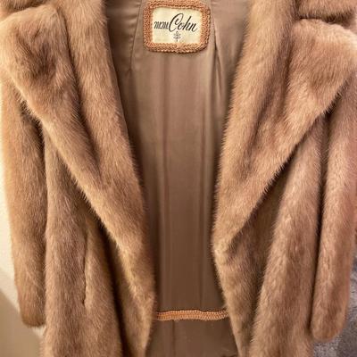 Vintage M.M. Cohn fur coat