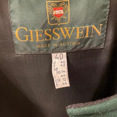 Giesswein wool overcoat