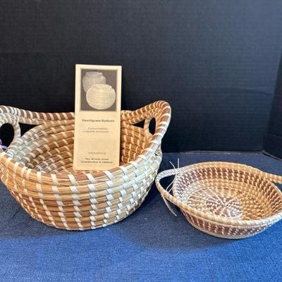 Lot 265 Sweetgrass baskets home decor