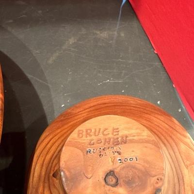 Lot 270 Two wood bowls