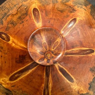Lot 270 Two wood bowls