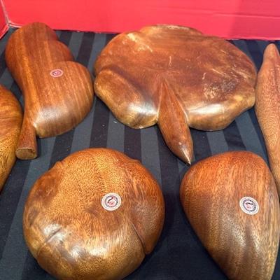 Lot 305 monkey pod serving trays