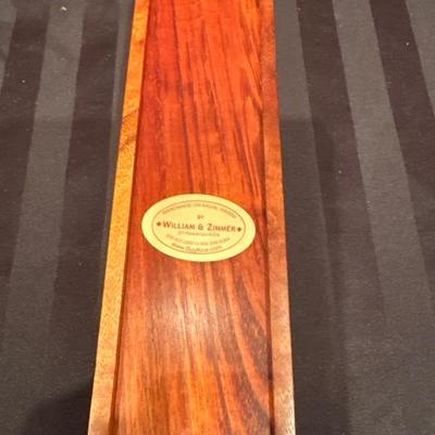 Lot 306 3 handcrafted wood items