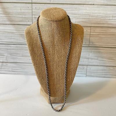 925 silver necklace rope chain