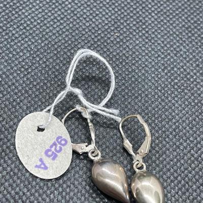 925 silver drop earrings