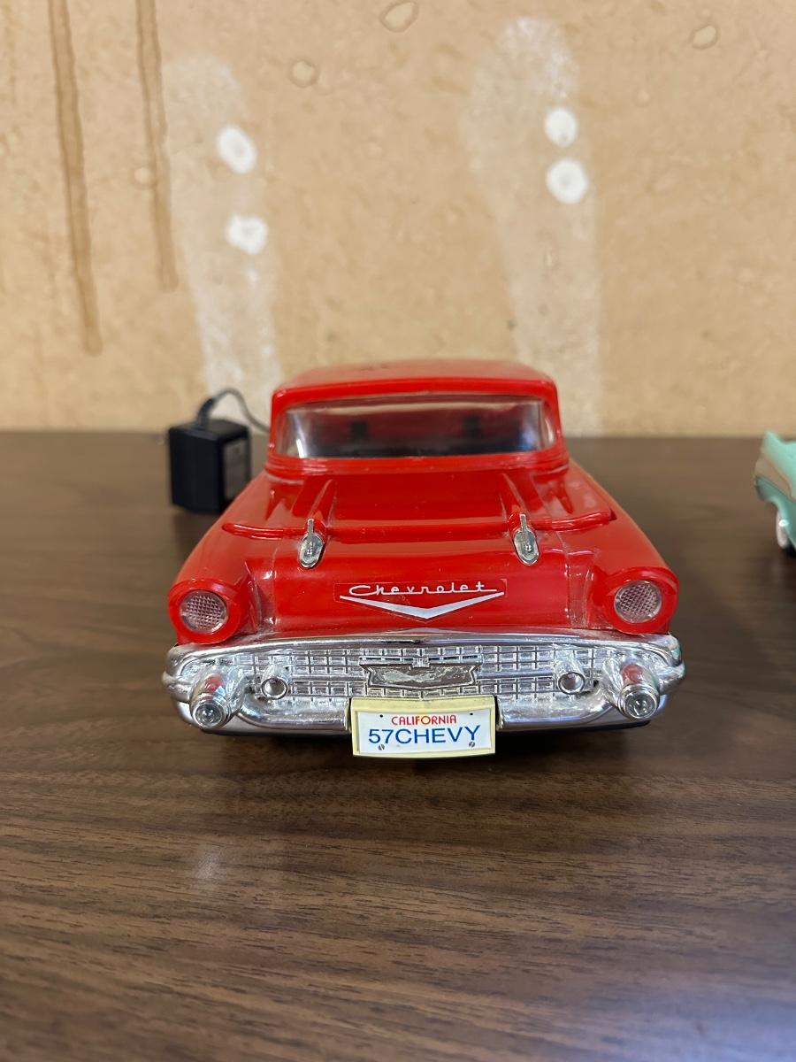 57 shops Chevy telephone Red