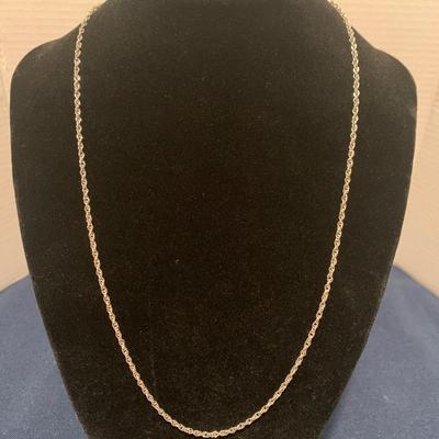 20â€ Sterling Necklace