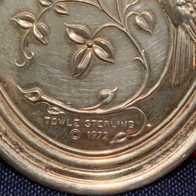 1972 Towle Sterling Silver Christmas Ornament