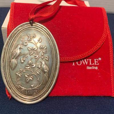 1972 Towle Sterling Silver Christmas Ornament