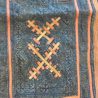 Traditional Thai Baby Carrying Embroidered Cotton Cloths (PB-RG)