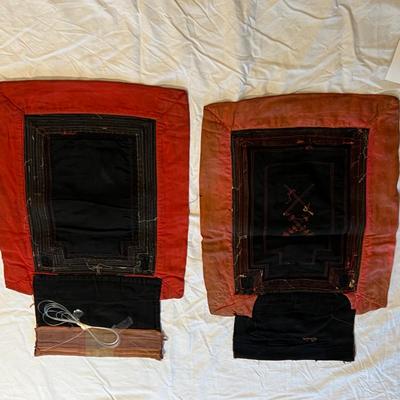 Traditional Thai Baby Carrying Embroidered Cotton Cloths (PB-RG)