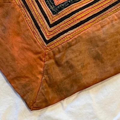 Traditional Thai Baby Carrying Embroidered Cotton Cloths (PB-RG)