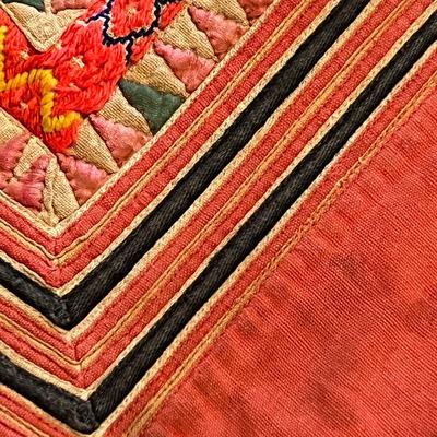 Traditional Thai Baby Carrying Embroidered Cotton Cloths (PB-RG)