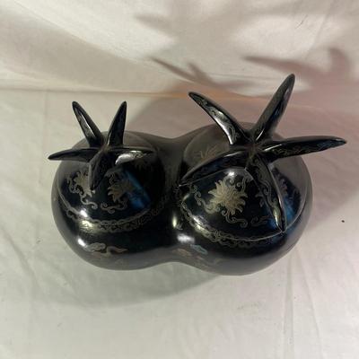 Asian Style Wooden Double Urn (LR-MG)