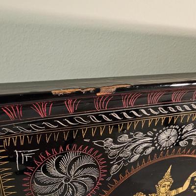 Asian Lacquered Tray & More (D-JS)