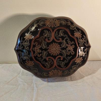 Asian Lacquered Tray & More (D-JS)