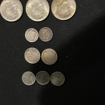 Morgan Silver Dollars, Kennedy Silver Dollars & More US Coins (LR-MG)