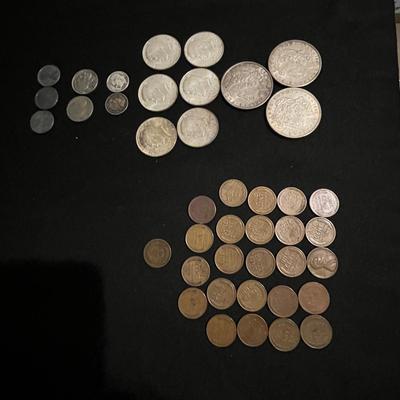 Morgan Silver Dollars, Kennedy Silver Dollars & More US Coins (LR-MG)