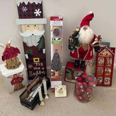 Christmas Decor: Fiber Optic Tree, Ornaments, & More (FL-MK)